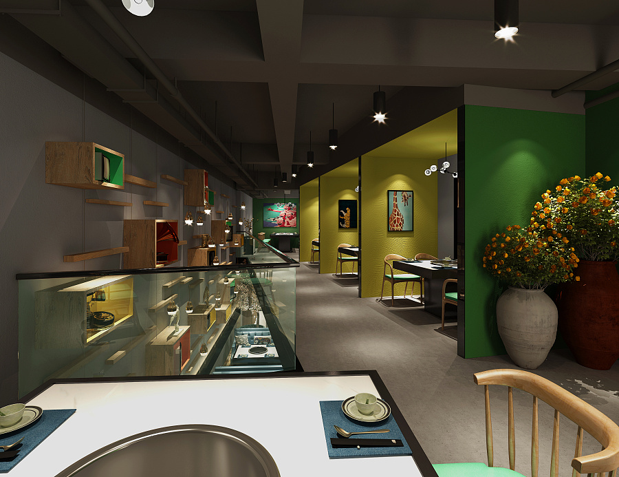 成都特色火鍋店裝修餐廳家具及合理布局!-裝修設(shè)計(jì)公司德盛裝飾 17508248420|展示設(shè)計(jì) |空間|成都火鍋店裝修a - 原創(chuàng)設(shè)計(jì)作品 